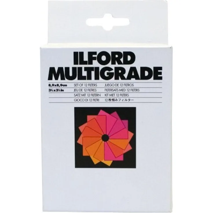 Ilford 1762628 - Objektivfilter (8,9 cm, Contrast Camera Filter, 12 Stück(e))