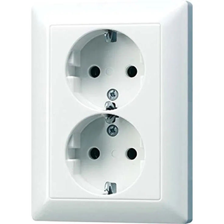Jung AS5020UWW Schuko -Steckdose 2-Fach