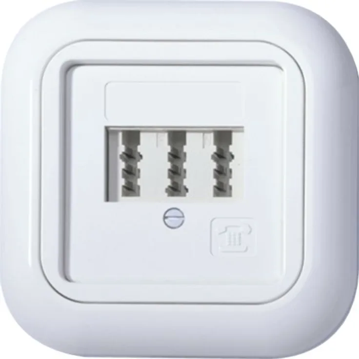 OPUS UP-TAE-Telefonsteckdose 3-fach NFN-kodiert, OPUS-Basic