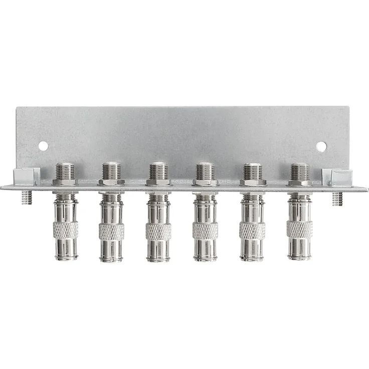 Axing QEW 6-12 Erdungswinkel (6-fach einreihig) mit F-Schnellsteckern für Multischalter SPU 5512-09, 910-09, 9912-09