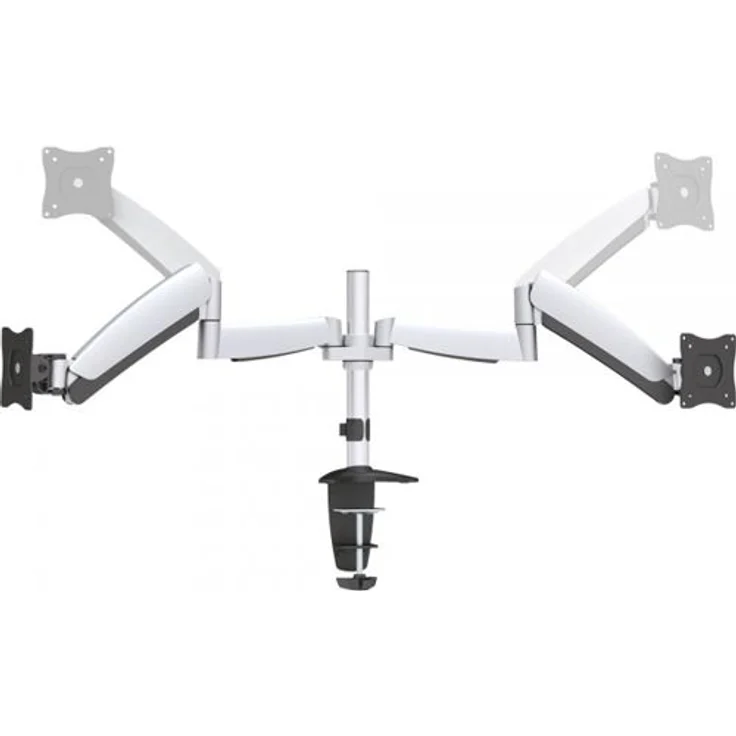 InLine 23160A Tischhalterung mit Lifter, beweglich, für zwei Monitore bis 68cm (27''), max. 9kg – Bild 1