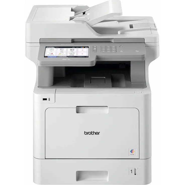 Brother MFC-L9570CDW (4-in-1) Multifunktionsdrucker - (Laser) Farbe, Druckgeschwindigkeit: 50 s/w, 50 Farbe, Auflösung: 2400 x 600, LAN, USB, WLAN, AirPrint, Mobile Print, NFC, Cloud Print (MFCL9570CDWG1)