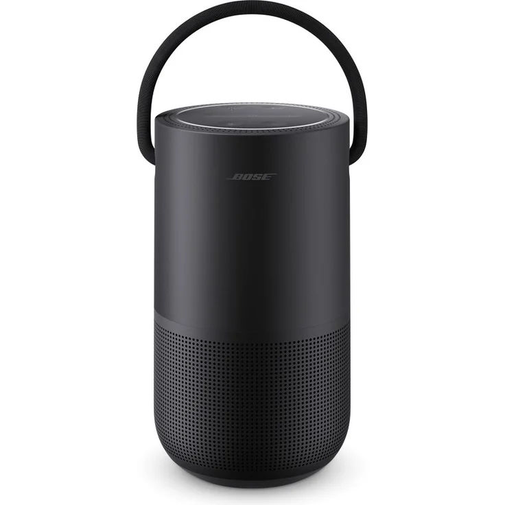 Bose Portable Home Speaker Multiroom-Lautsprecher mit Alexa, Google Assistant, Webradio, spritzwassergeschützt, geeignet für Indoor, Outdoor, schwarz – Bild 2