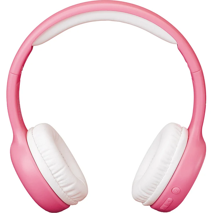Lenco HPB-110PK - faltbarer Bluetooth Kopfhörer mit Lautstärkebegrenzung für Kinder, inkl. Sticker, pink – Bild 2