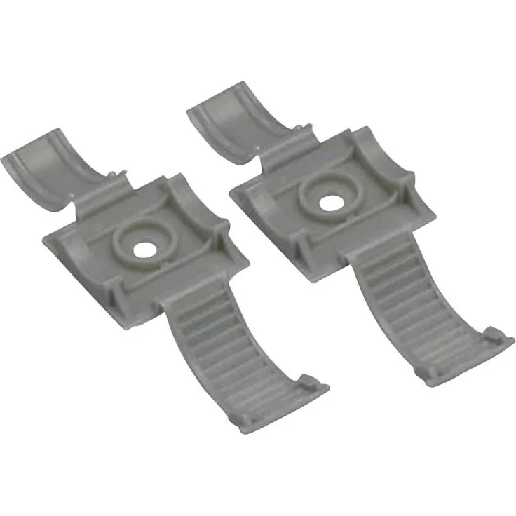 Panduit ARC.68-S6-Q14 Befestigungssockel schraubbar ARC.68-S6-Q14 mit Befestigungsbinder Grau