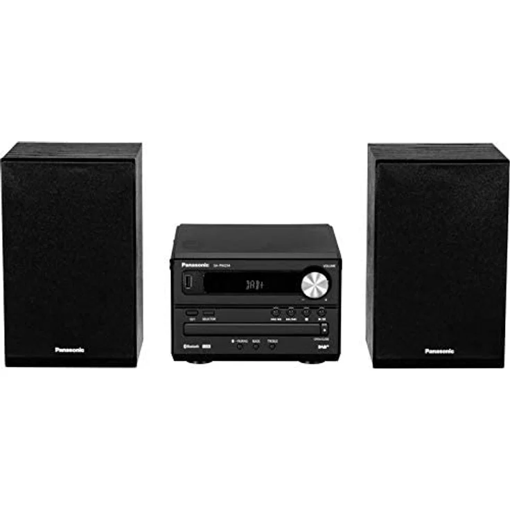 Panasonic SC-PM254EG-K Micro- mit HiFi-System (Bluetooth, DAB+, CD, UKW , 20 W RMS) schwarz – Bild 3