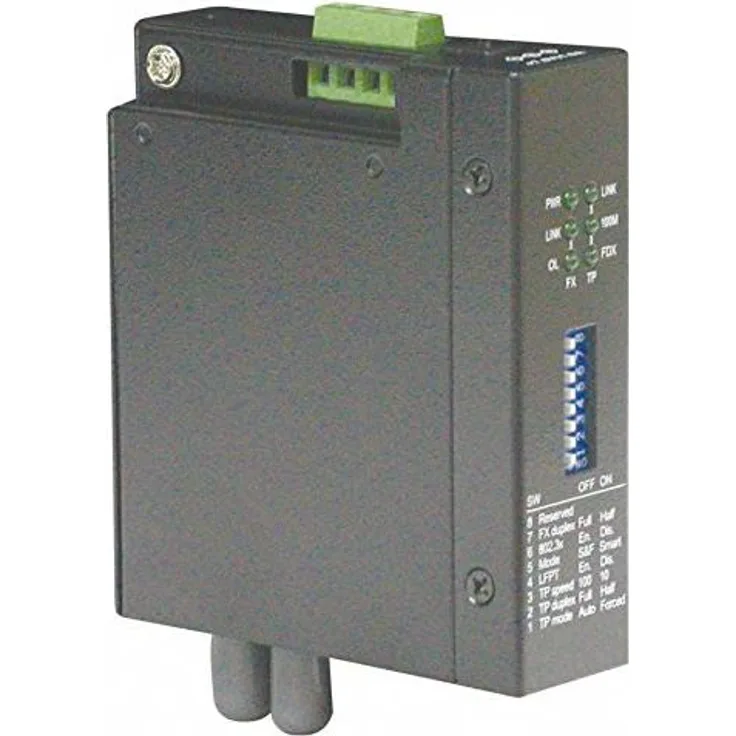 ROLINE 21131142 Industrie Konverter RJ-45 mit Stecker schwarz