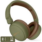 Energy Sistem Headphones 2 mit Bluetooth-Kopfhörer (Over-Ear, Audio-In, Long battery Life, 180 klappbar grün