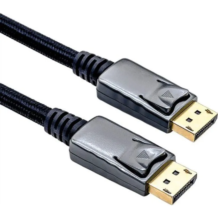 ROLINE DisplayPort Kabel, DP-DP, v1.2, ST - ST, schwarz-metallic, 1,5 m (11.04.5886)