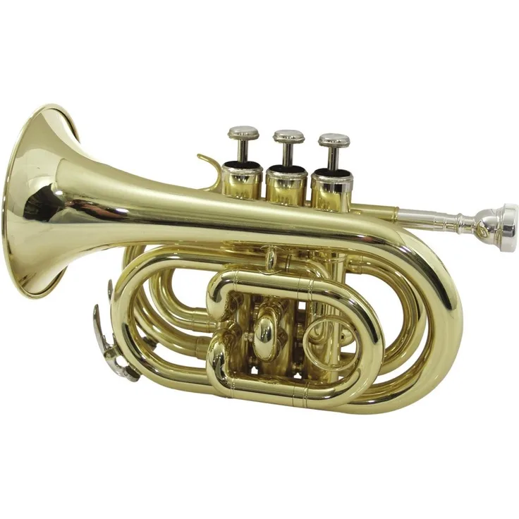 DIMAVERY TP-300 B-Pocket-Trompete, gold