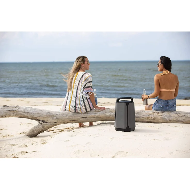 SoundCast VG7 Bluetooth Outdoor-Lautsprecher, wasserdichter Speaker, lange Akkulaufzeit, leicht, hoher Musikgenuss, schwarz – Bild 10