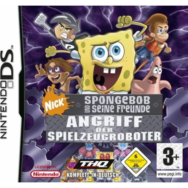 SpongeBob & Freunde - Angriff der Spielzeugroboter (DS)