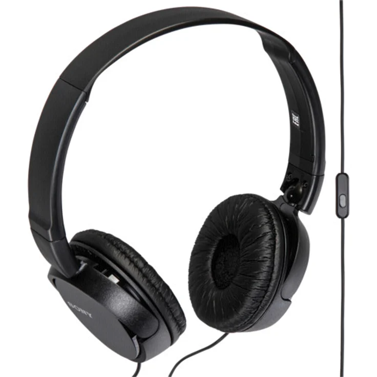Sony MDR-ZX110AP On-Ear-Kopfhörer mit Mikrofon, schwarz – Bild 4