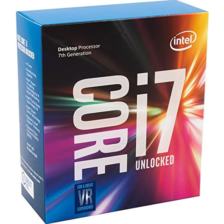 Intel Core i7-7700K, 4 Kerne (8 Threads), 4,2 - 4,5 GHz, Boxed (ohne Kühler) (BX80677I77700K) – Bild 1