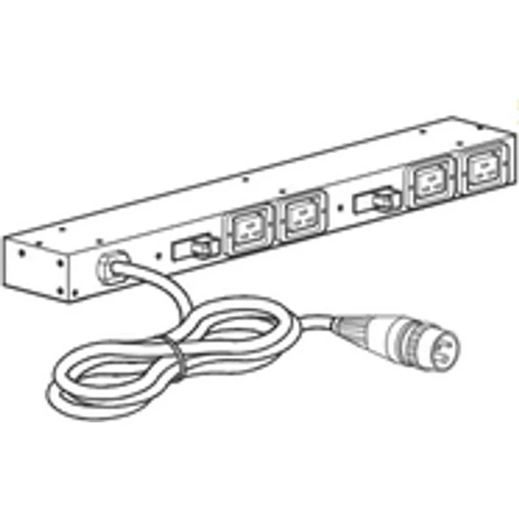 APC Rack PDU Basic 0U-1U 220-240V 32A (4) C19 EMEA-Asia