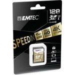 Emtec SD Card 128GB SDXC (CLASS10) Speedin + Kartenblister