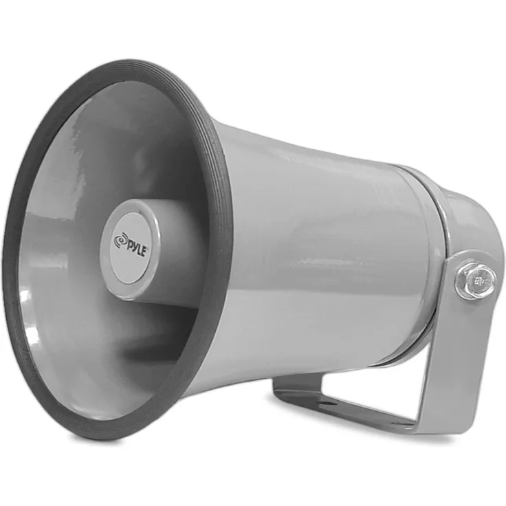 Pyle PHSP8K Pyle 8 Indoor/Outdoor 50W PA Horn Speaker Außenlautsprecher - 50 Watt - grau