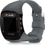 kwmobile Sport Ersatzarmband TPU mit Uhrenverschluss (Größe S) für Polar M400 / M430 Anthrazit