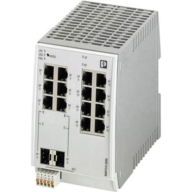 Phoenix Industrial Ethernet Switch FL Switch 2216 - Switch - 0,1 Gbps (2702904)