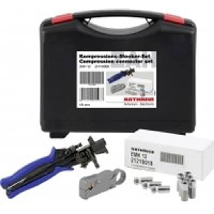 Kathrein Kompressions-Stecker-Set ZAH 12 Steckverbinder