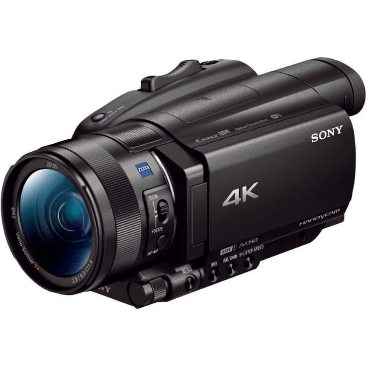 Sony FDR-AX700 4K HDR Ultra-HD-Camcorder (1 Zoll Exmor RS Stacked Sensor, 3,5“ Touch-Display, 4K HDR Aufnahme, Fast-Hybrid Autofokus mit 273 Fokuspunkten, 40-Fach Super-Slow-Motion) schwarz – Bild 1