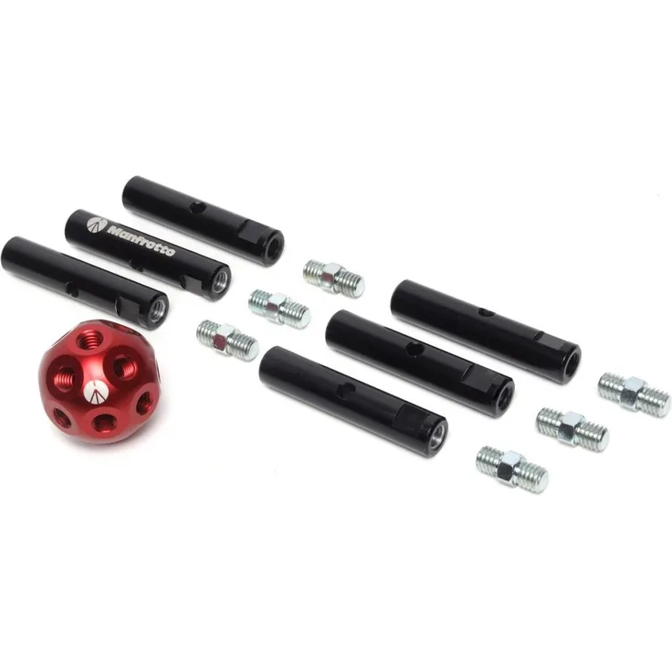 Manfrotto MSY0580A Stativ Verlängerung Dado Kit (6-Rohre)