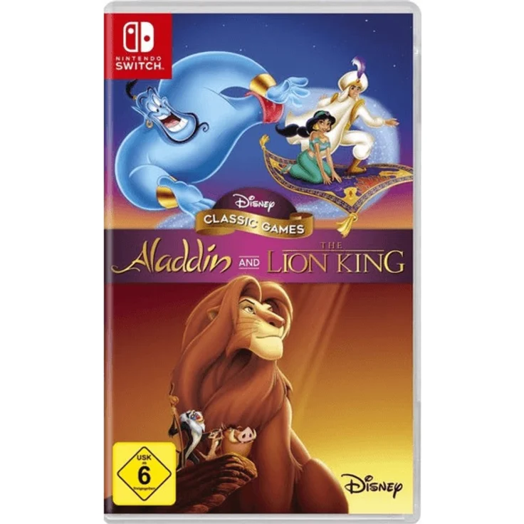 Disney Classic Games - Aladdin and The Lion King (Switch)