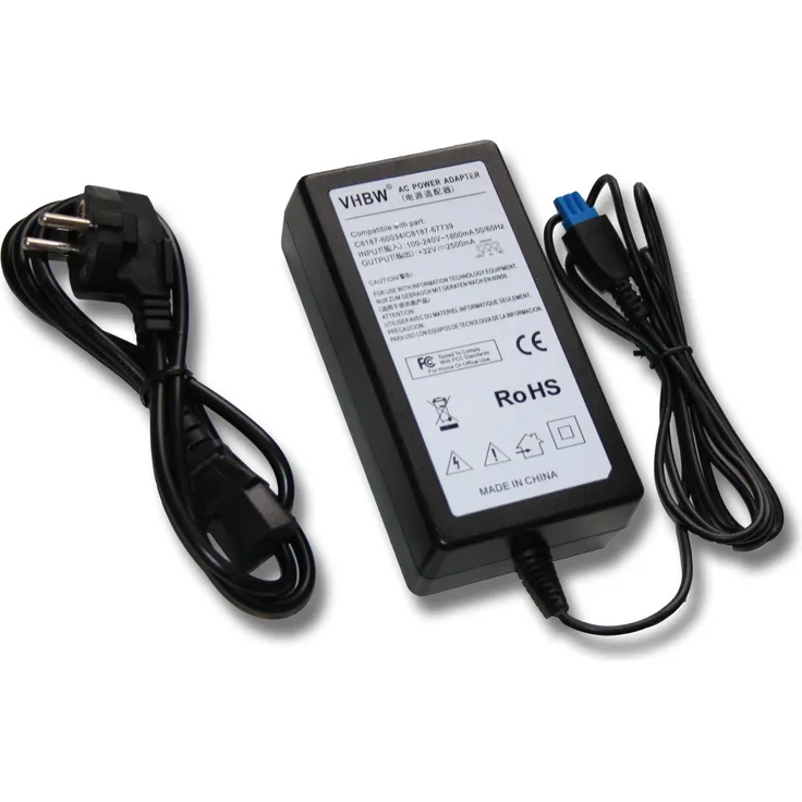 vhbw Drucker NETZTEIL 32V - 2500mA passend für HP Officejet, Photosmart etc. ersetzt C8187-67339, C8187-60034, 0957-2093