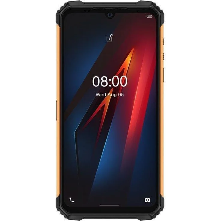 Ulefone Armor 8 Smartphone 15,49cm (6,1 Zoll) Farbdisplay, 64GB interner Speicher, 4GB RAM, Dual-SIM, Orange/Schwarz – Bild 2