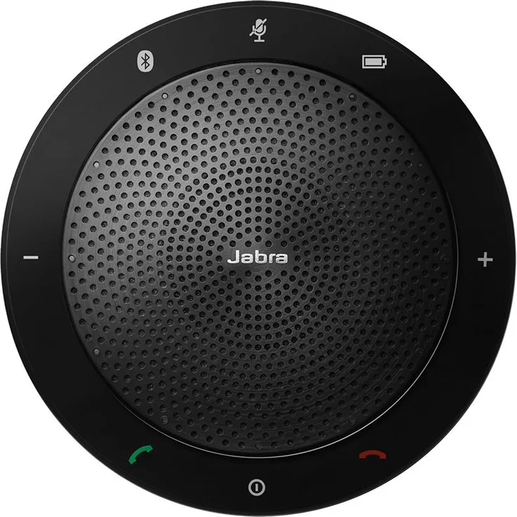 Jabra Speak 510 - Mobiler Konferenzlautsprecher mit USB- und Bluetooth-Verbindung - Kompatibel mit Laptops, Smartphones und Tablets