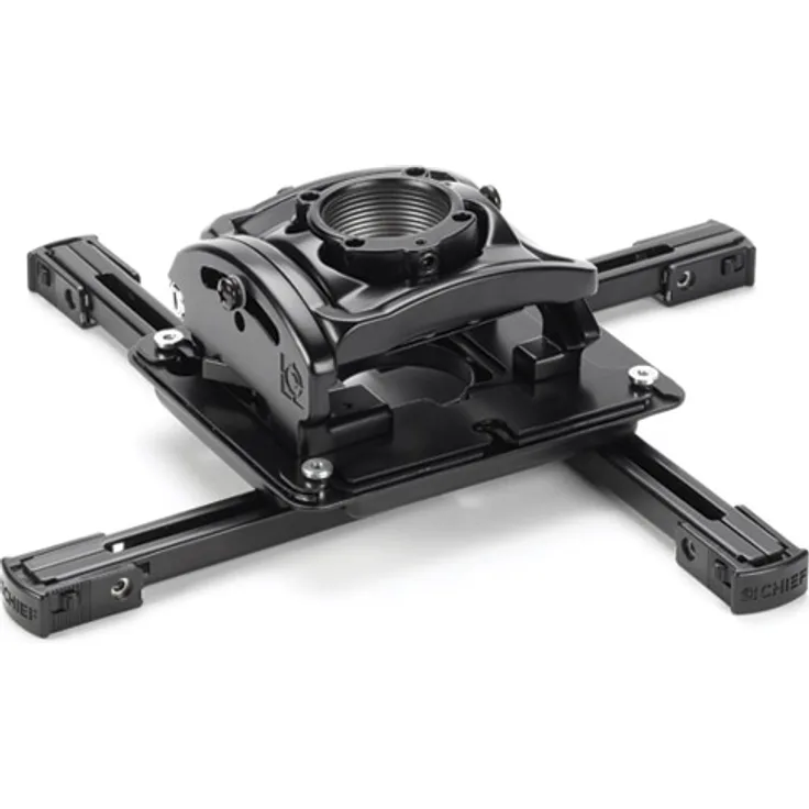 Chief RPMAU universal Deckenhalterung mit Q-Lock (A Version), schwarz