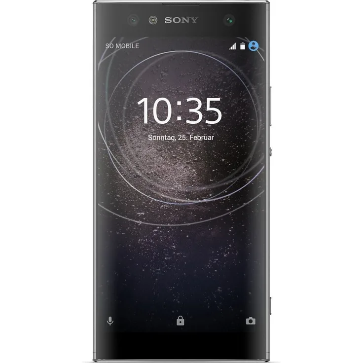 Sony Xperia XA2 Ultra Smartphone 15,2cm (6 Zoll) LCD-Display, 32GB interner Speicher, 4GB RAM, Android, Schwarz