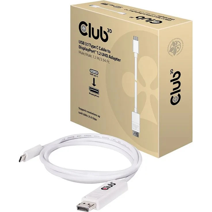 Club 3D DisplayPort-Kabel - USB-C (CAC-1517)