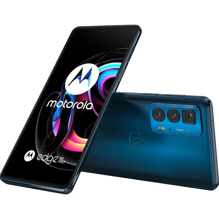 Motorola Edge 20 Pro Smartphone 17,02cm (6,7 Zoll) OLED-Display, 256GB interner Speicher, 12GB RAM, Dual-SIM, Android 11, Midnight Blue – Bild 4