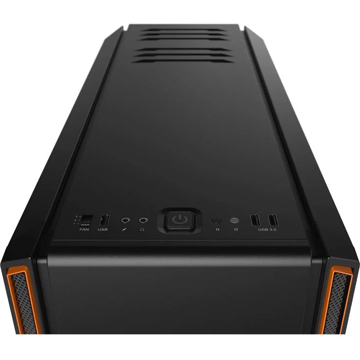 be quiet! SILENT BASE 601 Window Orange, Midi Tower, mit Seitenfenster, ohne Netzteil (BGW25) – Bild 3