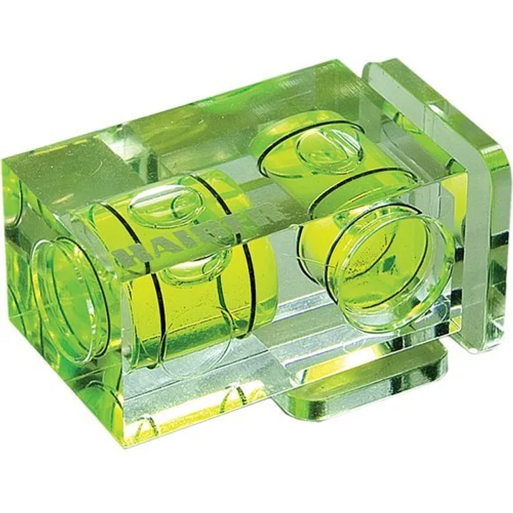 Wasserwaage für Blitzschuh