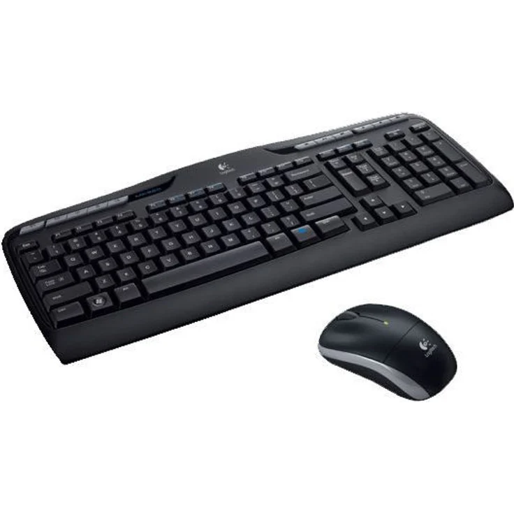 Logitech Wireless Combo MK330 - Tastatur-und-Maus-Set - kabellos - 2.4 GHz - Deutsch QWERTZ - Schwarz (920-003967) – Bild 2