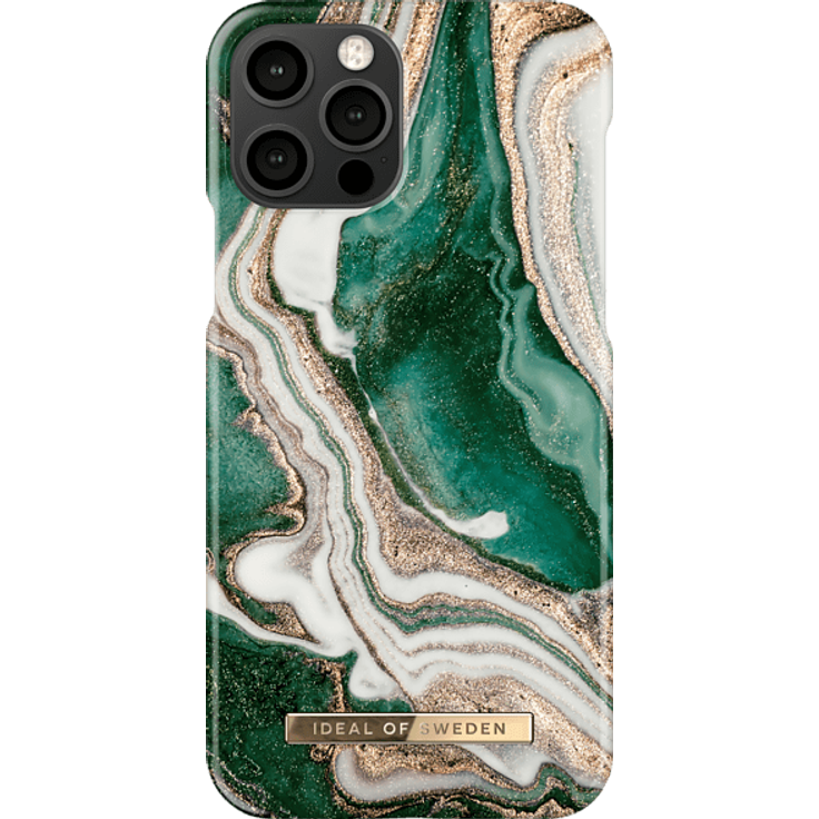 iDeal of Sweden IDFCAW18-I2061-98 iPhone 12/12 PRO Golden JADE Marble