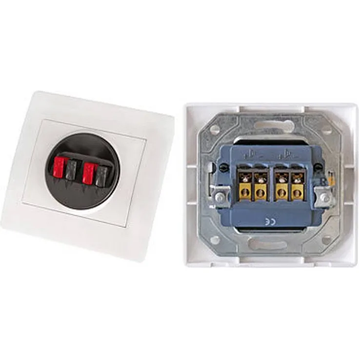 Dynavox Wandterminal für Lautsprecher an Schalterdose für Unterputzmontage