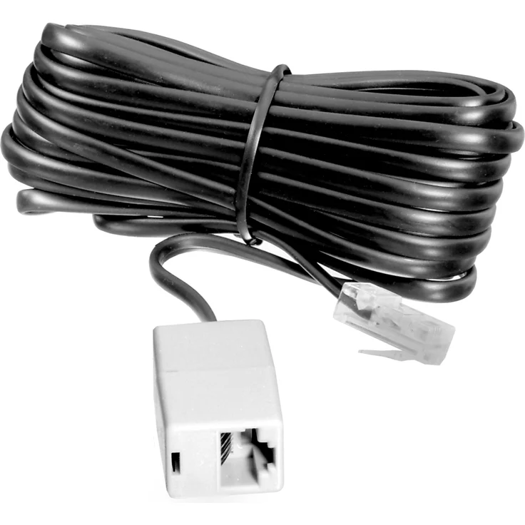 RJ45 Verlängerung 4-polig 10 m Schwarz