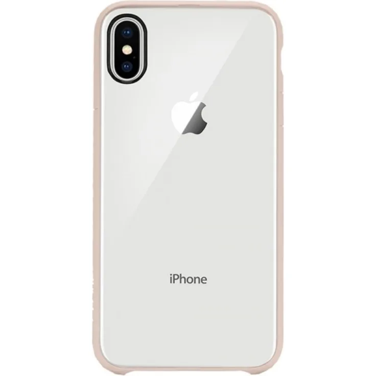 TENSAERLITE Pop Case Clear/Rose für Apple iPhone X/Xs