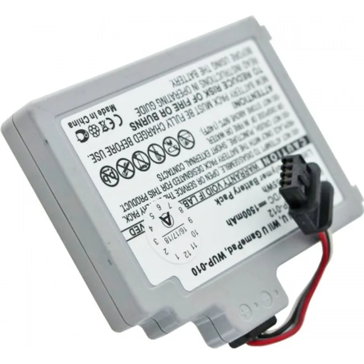 AccuCell Akku passend für den Wii U GamePad Akku WUP-012, WUP-010, Wii U