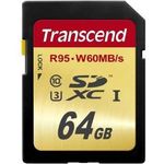 Transcend 64GB, SDXC UHS-I (U3) (TS64GSDU3)