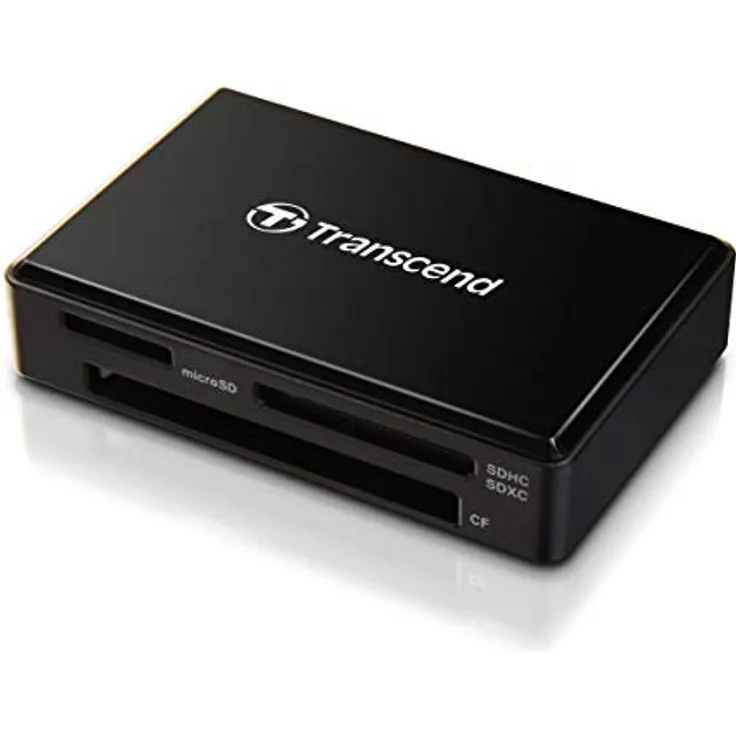 Transcend USB 3.1 Gen 1 Multifunktionskartenleser TS-RDF8K2