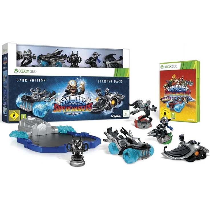 Skylanders SUPERCHARGERS - Starter Set (Dark Edition) (Xbox 360) - Preisvergleich – Bild 1