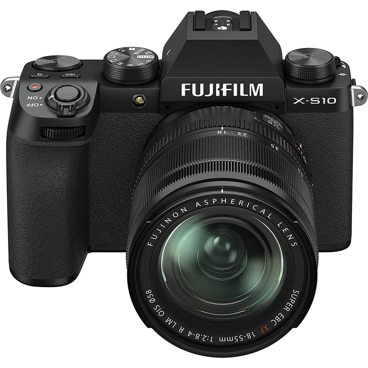 Fujifilm X-S10 Systemkamera, schwarz  inkl. Fujinon XF 18-55mm F2,8-4 Kit – Bild 2