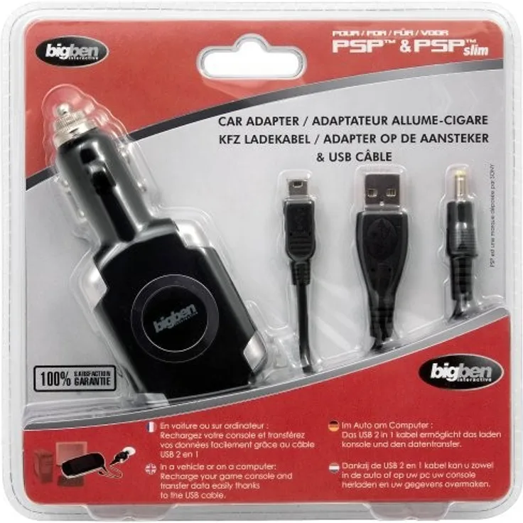 BigBen Autoadapter 12V (BB241488) (PSP)