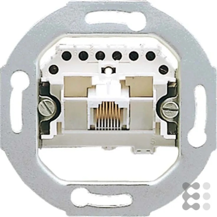 Jung 8 UPO IAE-UAE-Anschlussdose UAE8UPO 8polig, Silber