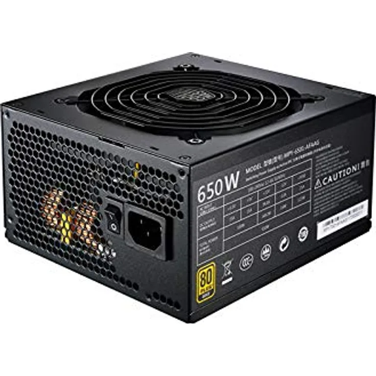 Cooler Master MWE Gold 650 650W ATX Schwarz (MPY-6501-AFAAG-EU)