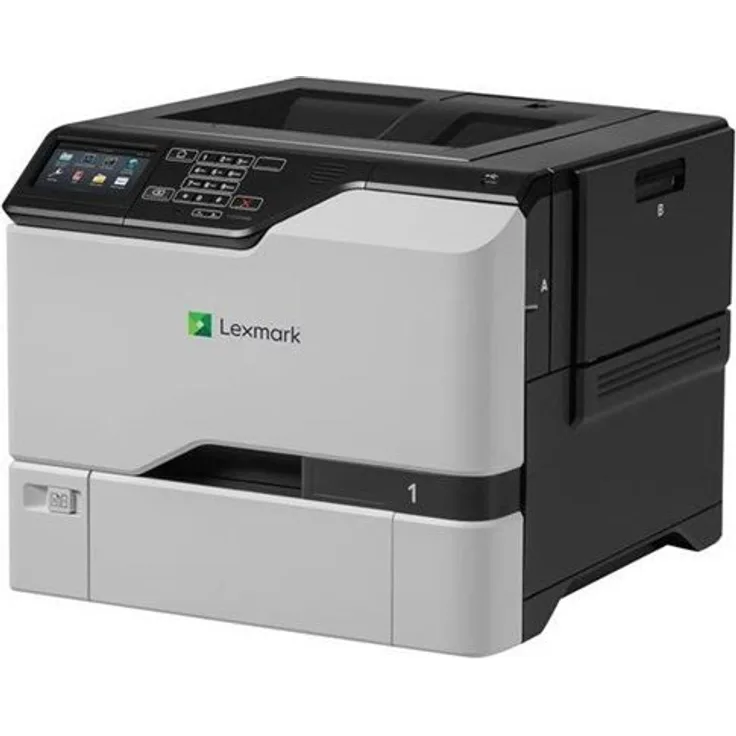 LEXMARK CS725de - Laserdrucker, Farbe, Auflösung: 1200 x 1200 dpi, Druckgeschwindigkeit (S/W): 47 S/min, Papierzufuhr: 650 Blatt (40C9036)
